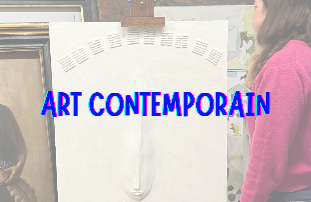restauration d'art contemporain - instagram