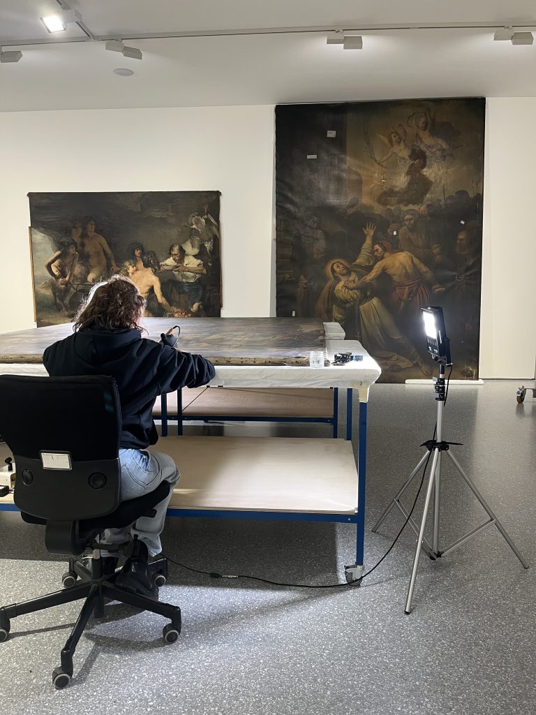 restaurations dans les musées 1
