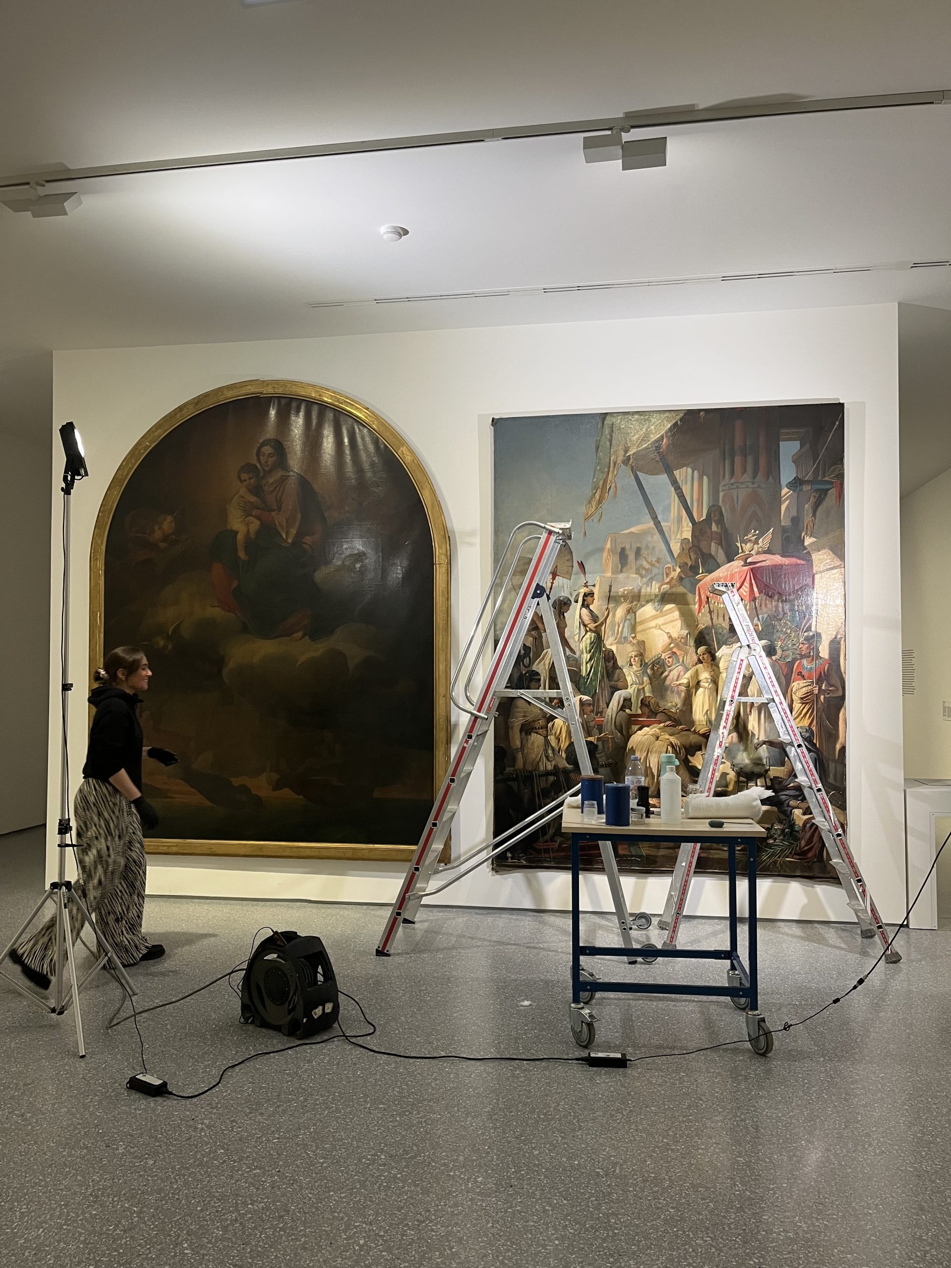 restaurations dans les musées 3