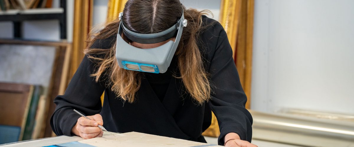 constat d'état de l'œuvre ©Sandrine Calixte